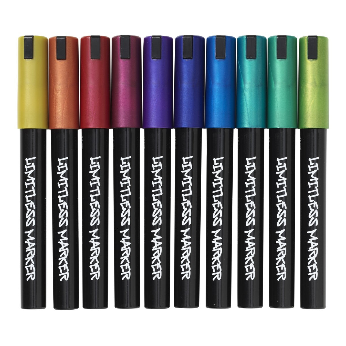 Limitless Marker M set - 10 stuks - Metallic Burst