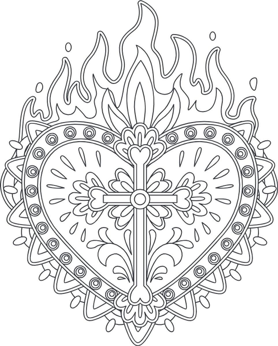 Kleurboek - glitterkleurboek - Icons of Mexico