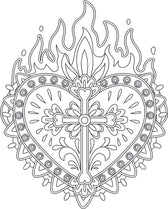 Kleurboek - glitterkleurboek - Icons of Mexico
