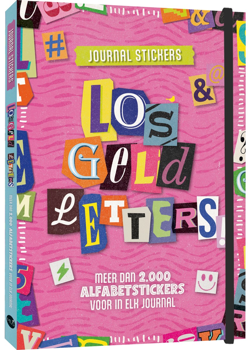 Stickerboek - journal losgeldstickers