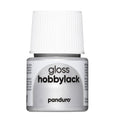 Hobbylak glans - 45 ml - metallic zilver