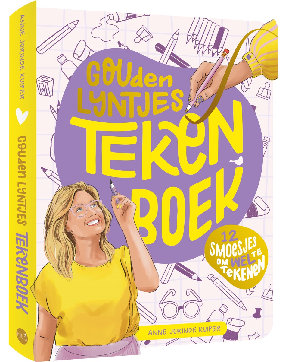 Gouden Lijntjes tekenboek