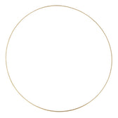 Metalen ring - 60 cm - goudkleurig
