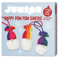 Panduro Junior DIY kit - Happy Pom Pom Santas