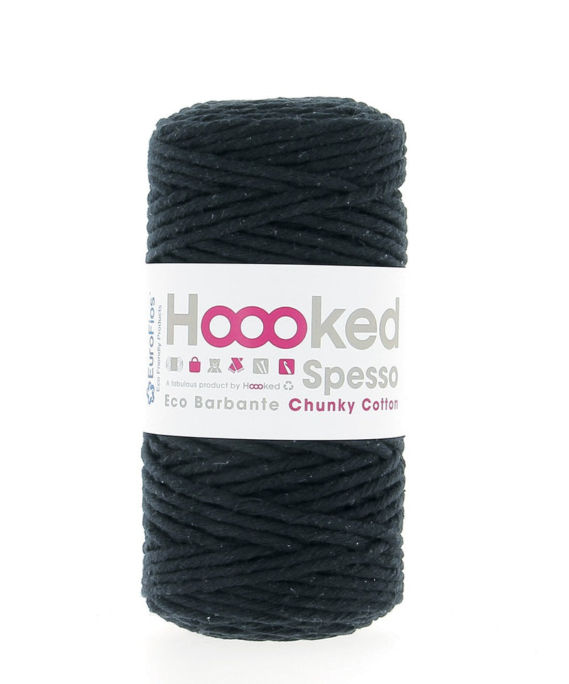 Hoooked Spesso Chunky Cotton - noir