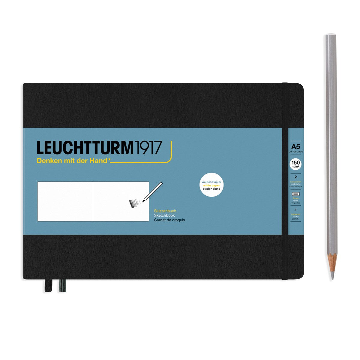 LEUCHTTURM1917 Sketchbook - A5/medium landscape