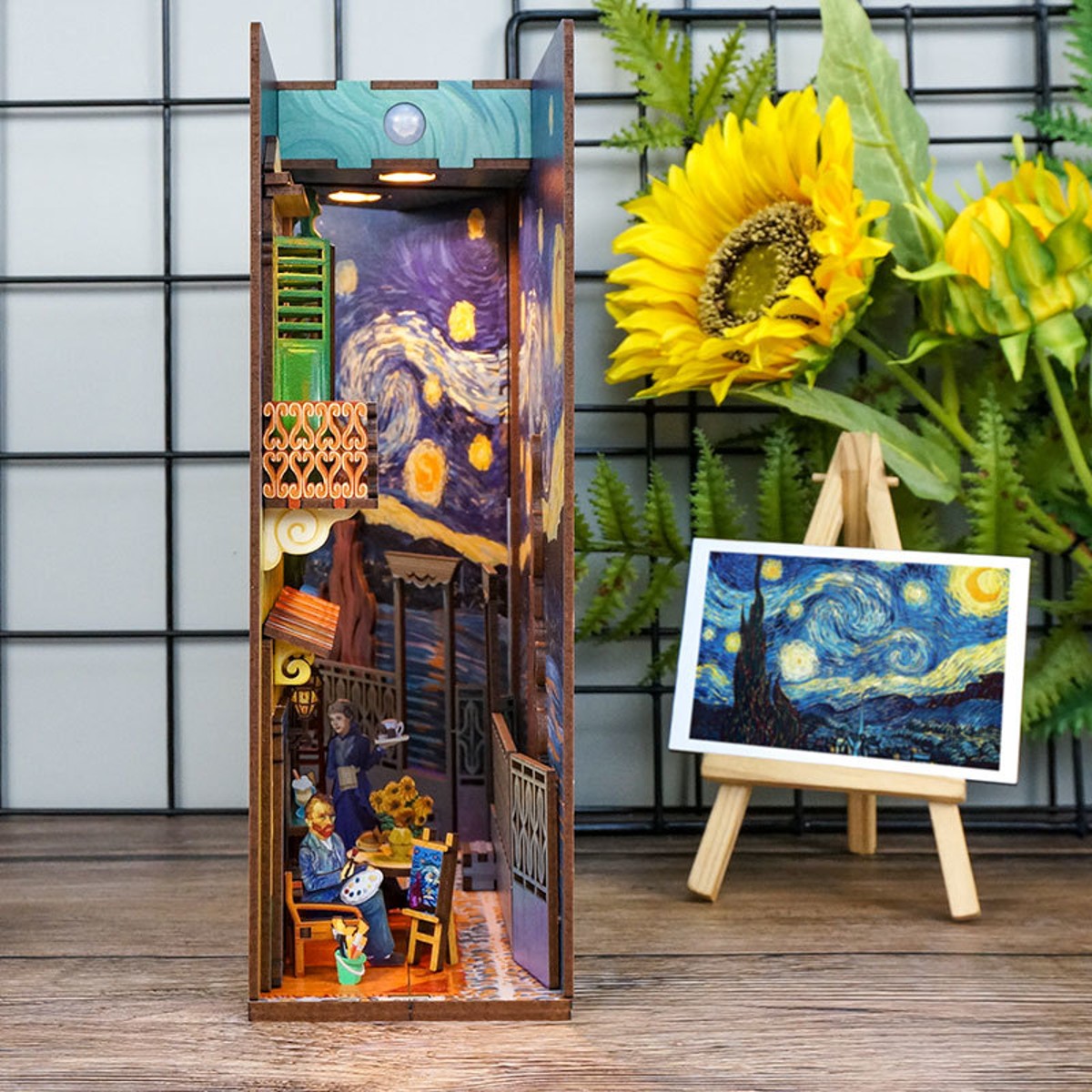 Tonecheer miniatuur kit - book nook - Vincent's World