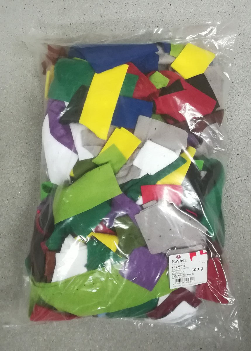 Zak viltresten assorti 500 gram