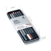 Winsor & Newton Studio - schetspotloden - 6 stuks
