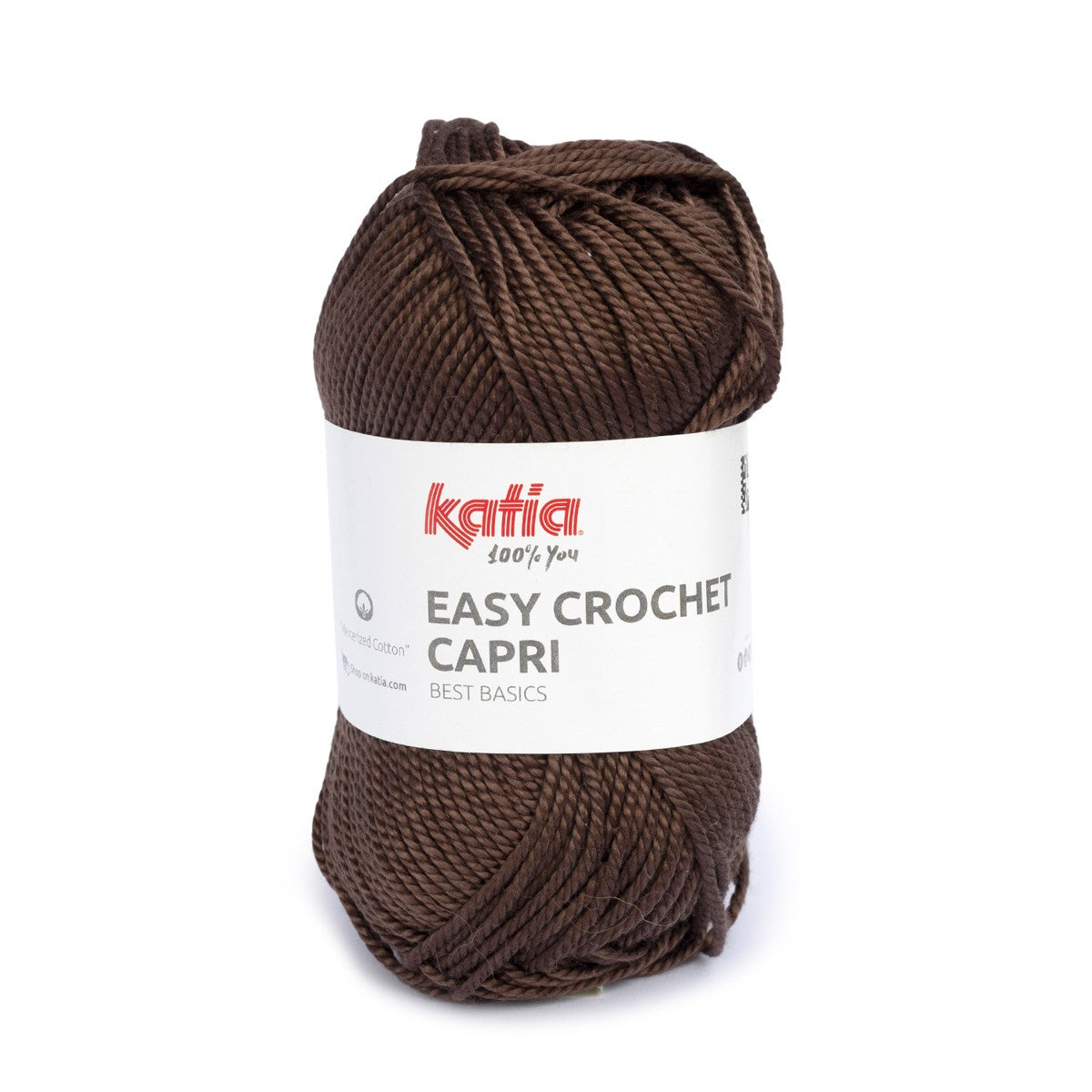 Katia Easy Crochet Capri - chocoladebruin 103