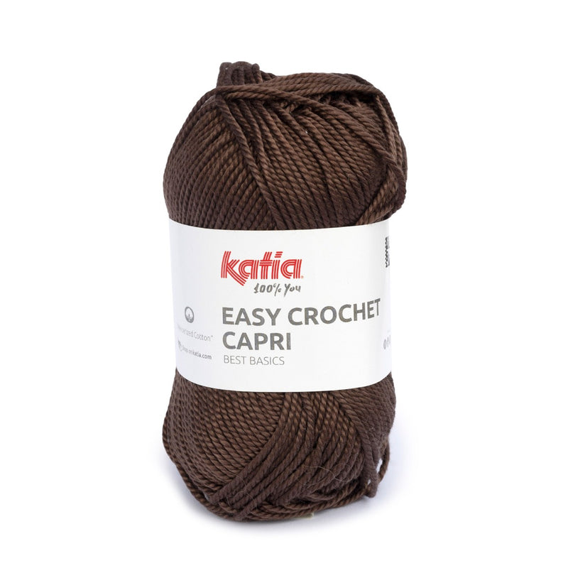 Katia Easy Crochet Capri - chocoladebruin 103