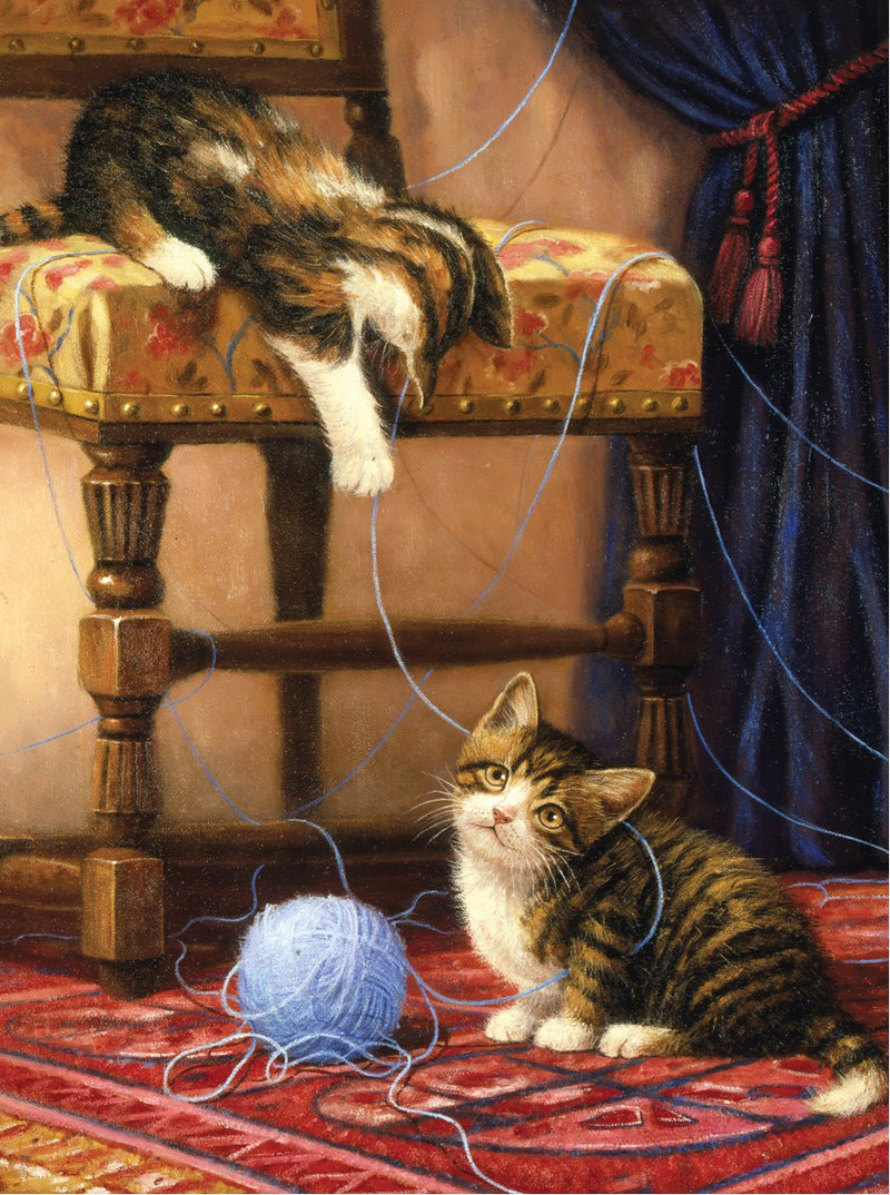 Schilderen op nummer Junior playful kittens