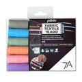 Pebeo textielmarkers - 6 stuks - pastel