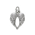 Charm Series hanger - vleugels zilverkleurig