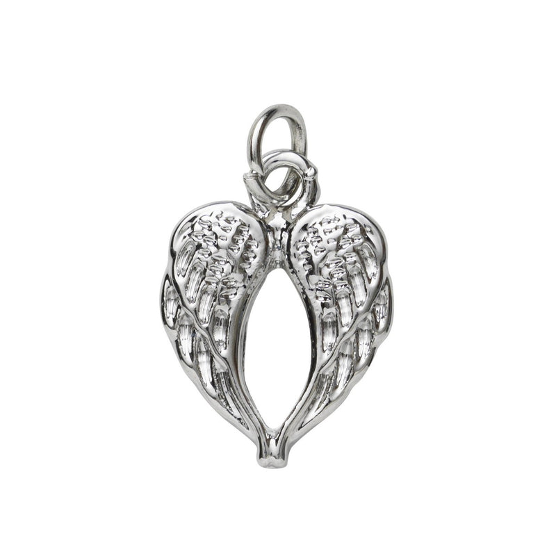 Charm Series hanger - vleugels zilverkleurig