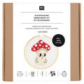Rico Design borduurpakket - kruissteek paddenstoel