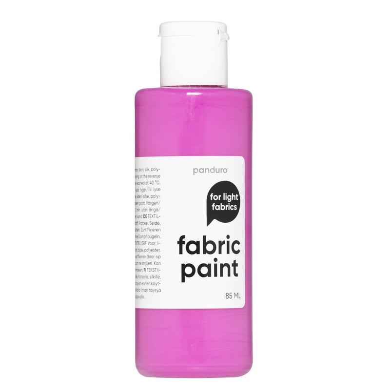 Panduro Fabric Paint - lichte stoffen - roze