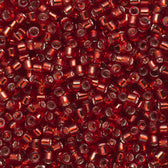 TOHO Treasure kralen - 11/0 - #25D rood transparant
