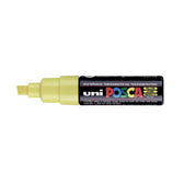 POSCA acrylmarker - beitelpunt PC-8K - 8 mm - geel