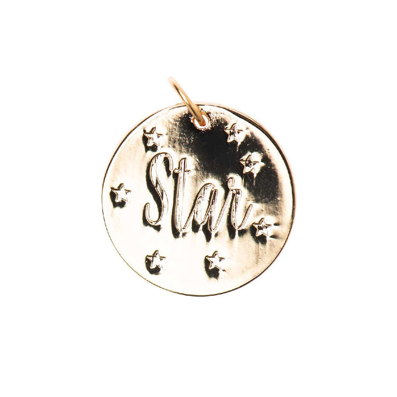 Mix It Up - hanger "star" 17 mm - goudkleurig