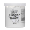 Vingerverf 80 ml - wit