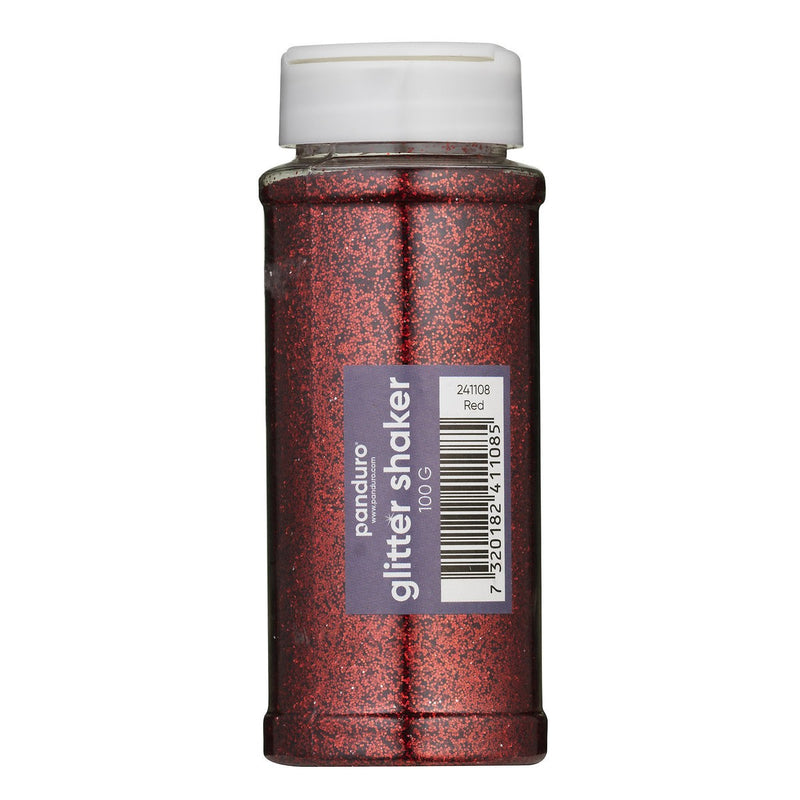 Glitter - 100 gram - rood
