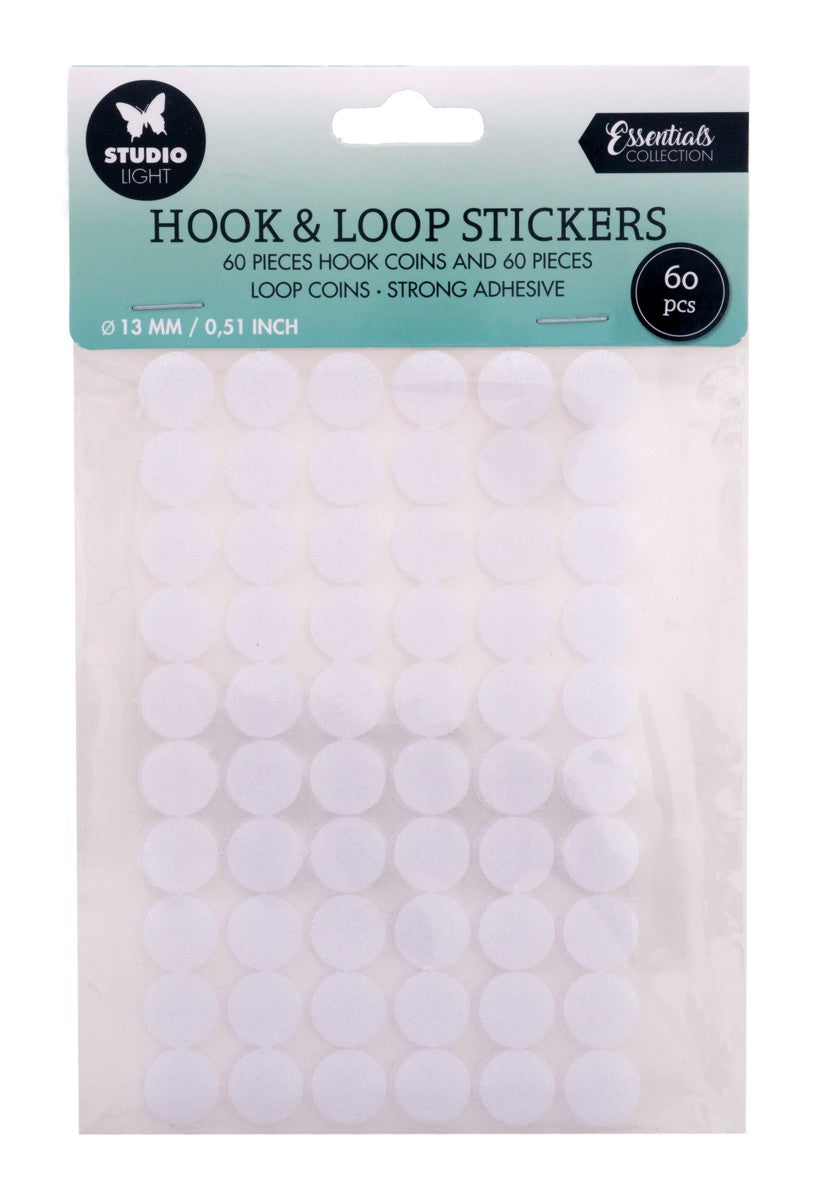 SL klittenband stickers - 13 mm - 60 paar