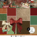 Studio Light Background paper pad -  Cottage Christmas