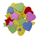 Funky Foam stickers - stars & hearts