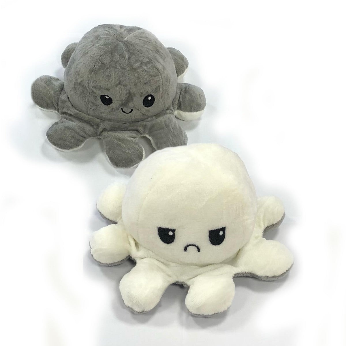 mood Octopus Ø20 cm - wit / grijs