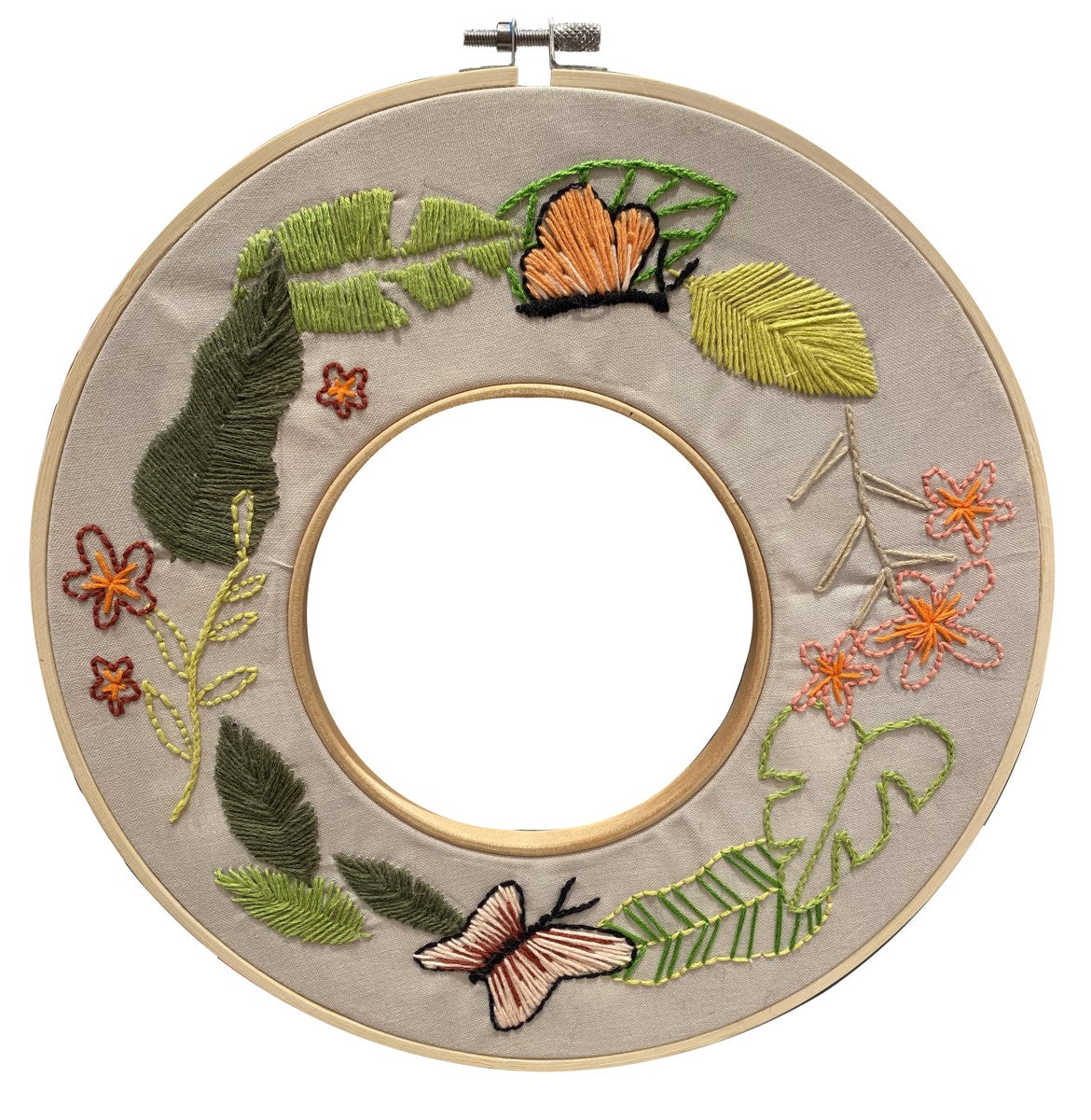 Borduurring hout - 15 cm