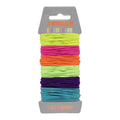 Elastisch koord - 6x 3 meter - neon