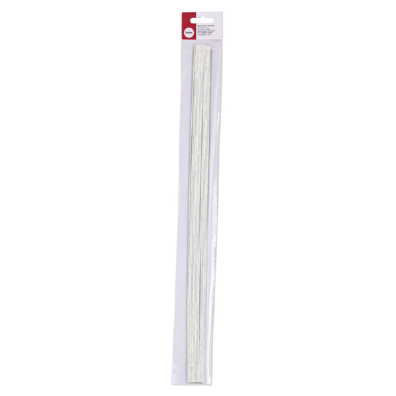 Bloemendraad - 50 cm/1 mm - 20 stuks - wit
