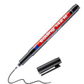 edding 142M OHP permanent marker - 1 mm -  zwart
