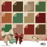 Studio Light Background paper pad -  Cottage Christmas