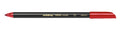 edding 1200 colour pen metallic - 1 tot 3 mm - rood