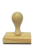 Handvat hout voor stempels 4,5 x 8 x 8 cm