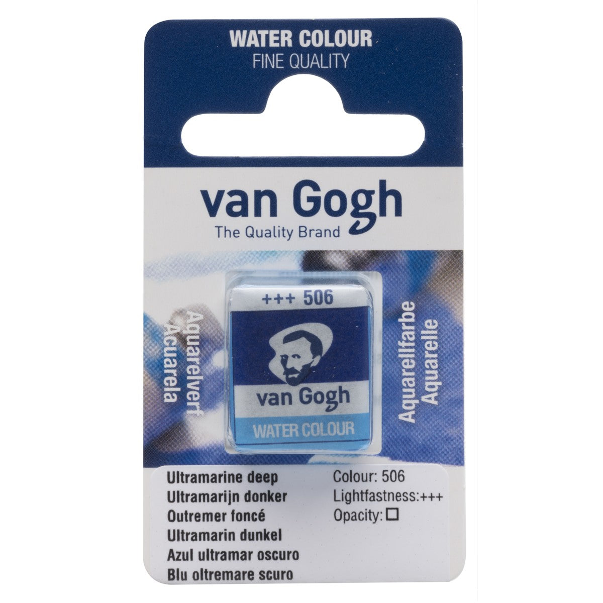 van Gogh aquarelverf - napje - ultramarijn donker 506