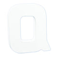 Décopatch - staande letter - 12 cm - Q