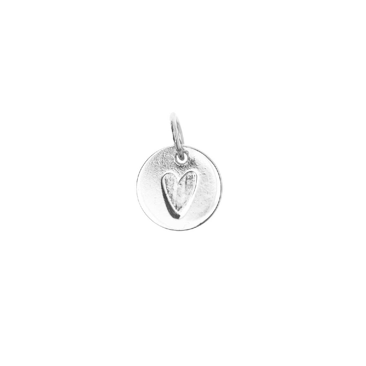 Mix It Up - mini hanger hart 9 mm - zilverkleurig