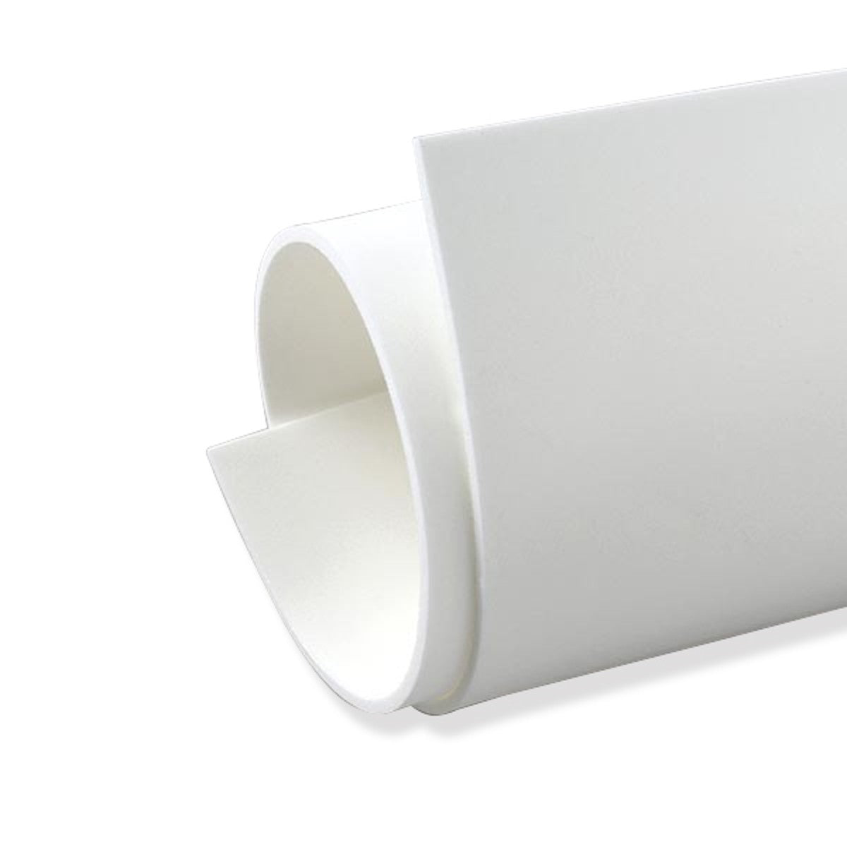 Crepla hobbyrubber - 20x30 cm - 2 mm - wit