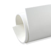 Crepla hobbyrubber - 20x30 cm - 2 mm - wit