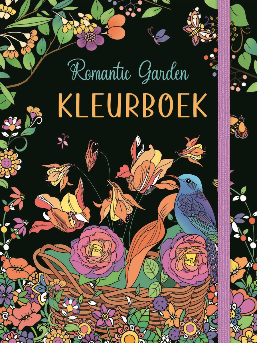 Kleurboek - Romantic Garden kleurboek