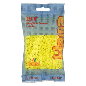 Hama Midi - strijkkralen - 1000 stuks - pastel yellow 43