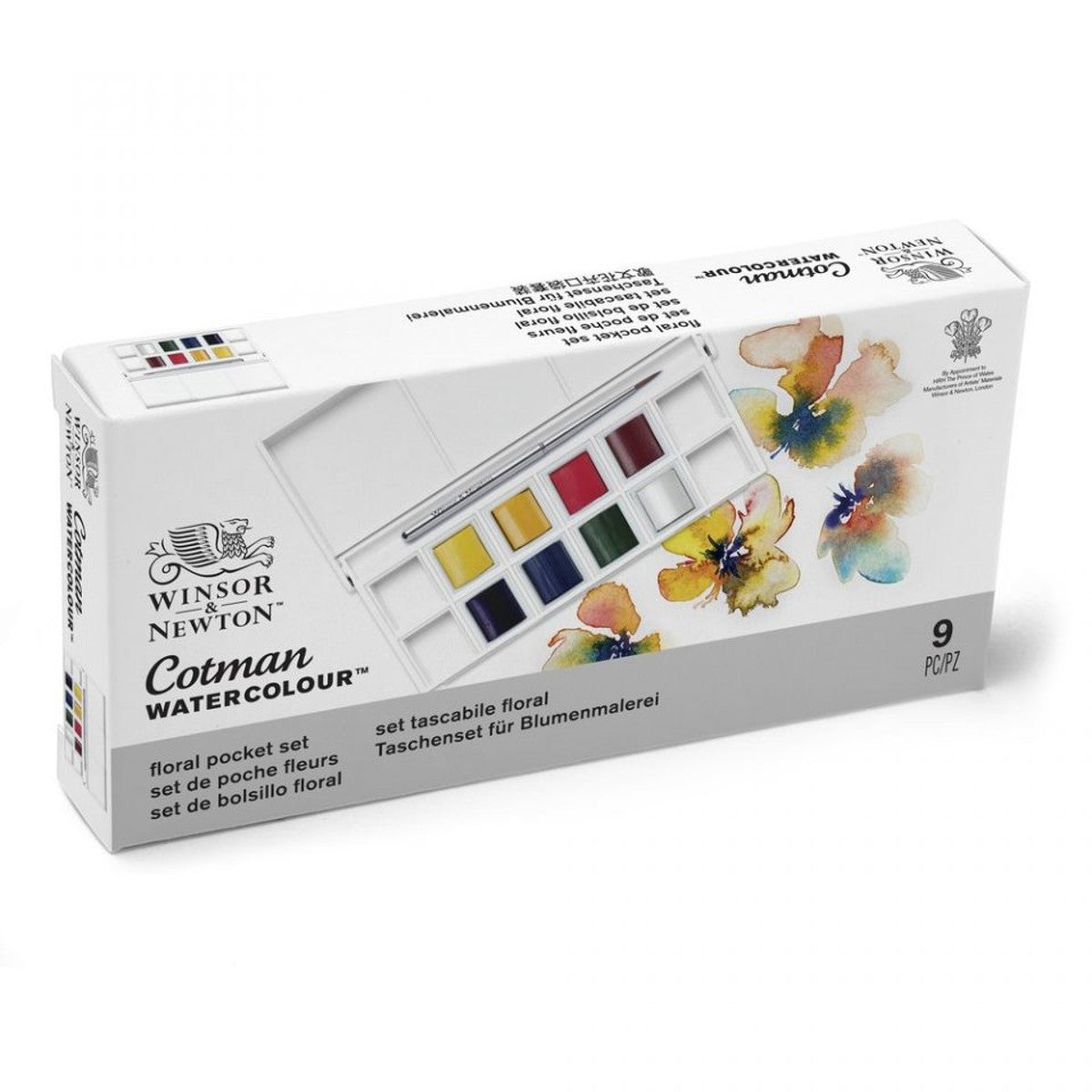 W&N Cotman Watercolour - pocketbox - floral
