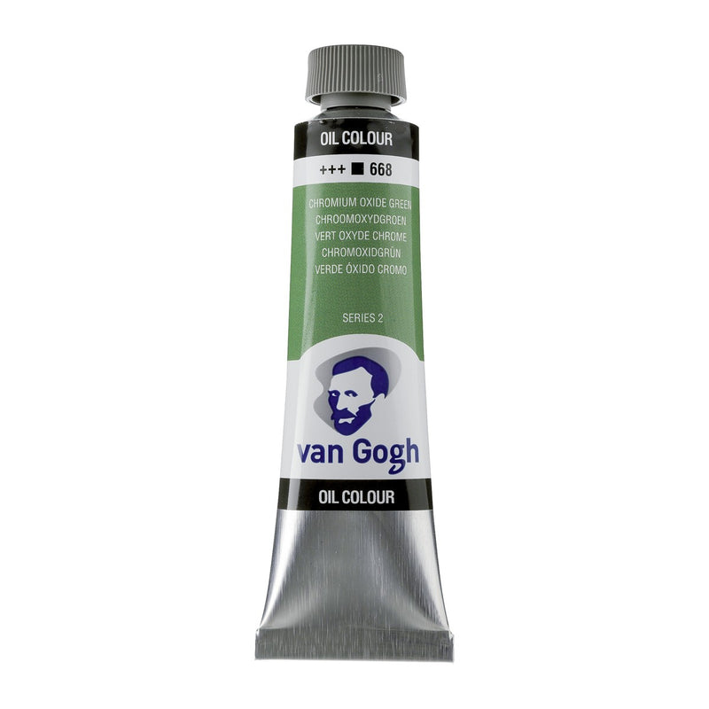 van Gogh olieverf - 40 ml - chroomoxydgroen 668