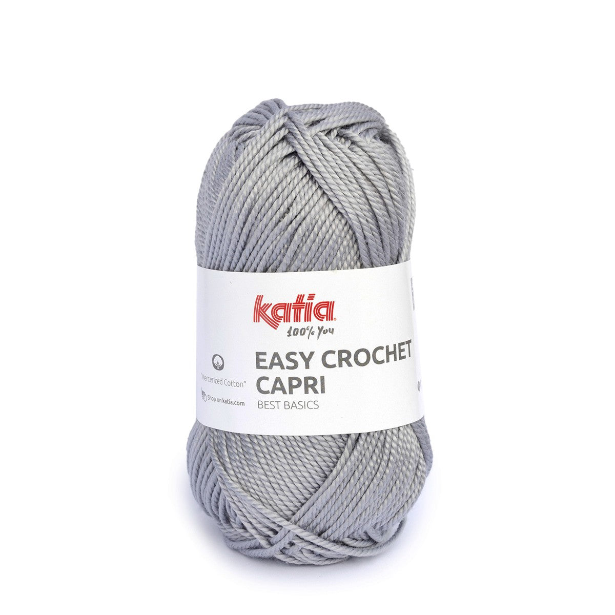 Katia Easy Crochet Capri - middengrijs 105