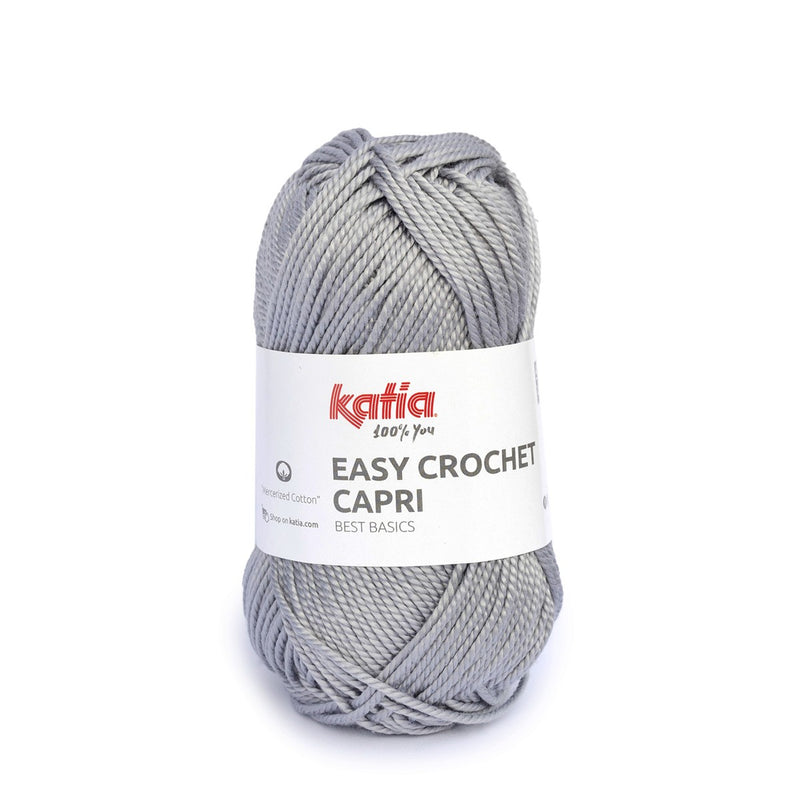 Katia Easy Crochet Capri - middengrijs 105
