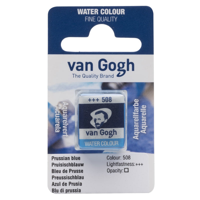van Gogh aquarelverf - napje - pruisischblauw 508