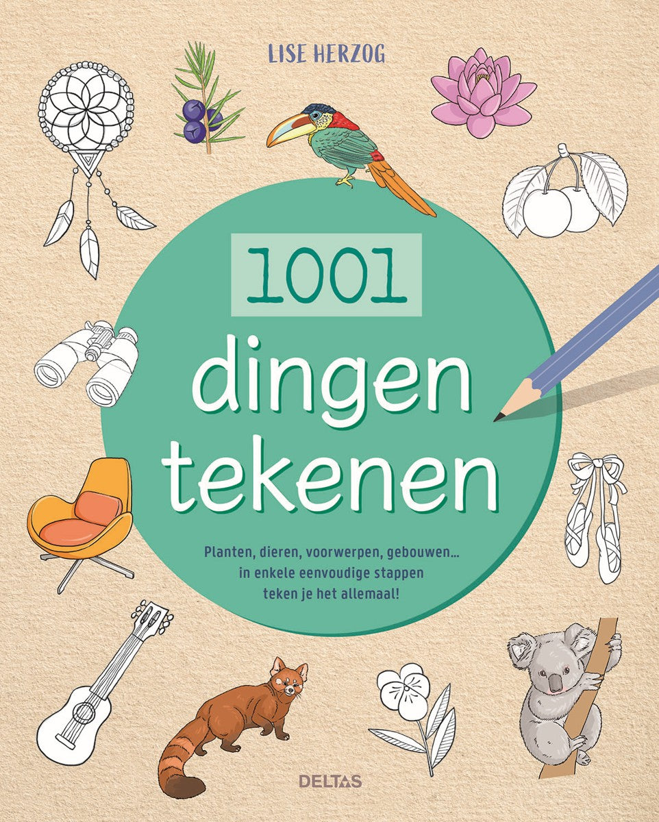 Boek - 1001 Dingen Tekenen